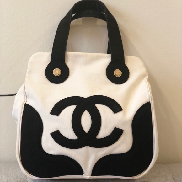 CHANEL Handbags - SOLD Chanel Vintage Canvas Bag